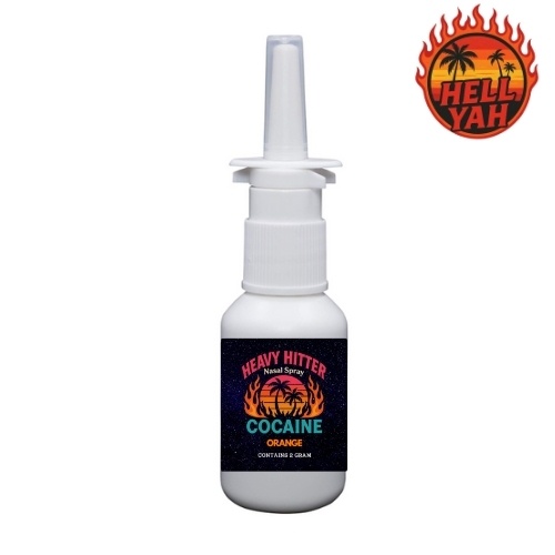 Cocaine Nasal Spray- Heavy Hitter - Orange