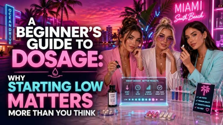 A Beginner’s Guide to Dosage: Why Starting Low Matters More Than You Think