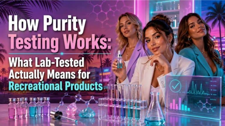 How Purity Testing Works: What Lab-Tested Actually Means for Recreational Products